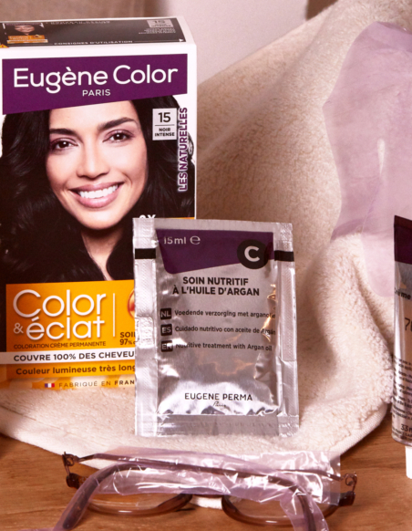 Contenance du kit de coloration eugène color