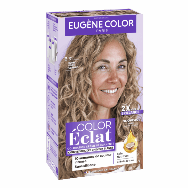 8.31 Blond clair doré cendré
